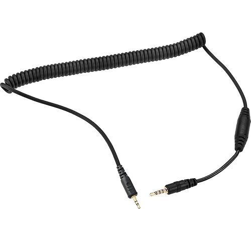 LGSHOP RS1 Remote Cable Shutter Connecting Cord 2.5mm - P6/L1 Camera Connecting Plug for Panasonic and Leica DSLR Cameras