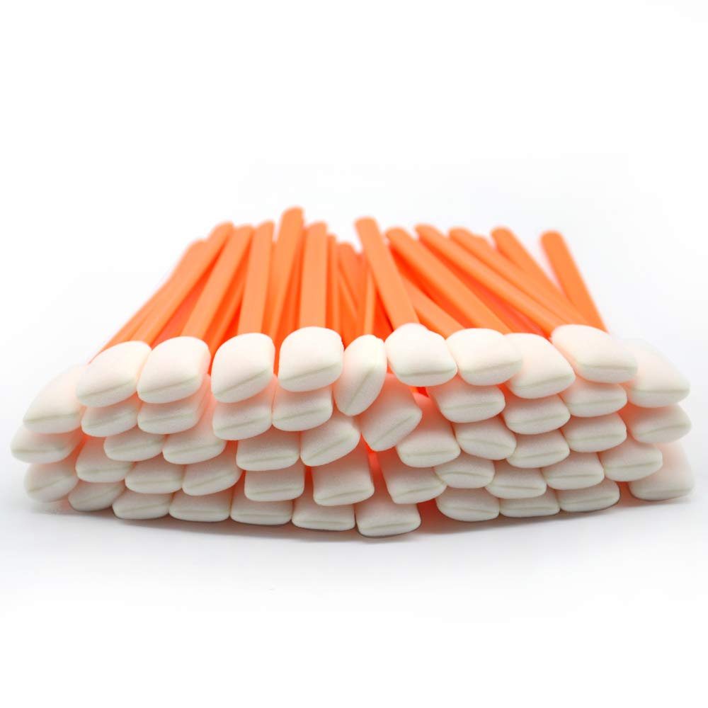 Wellgler's 5.11" Foam Cleaning swabs, for Electronics, Cameras, Optical Lenses or Inkjet Printers, Print Heads Cleaning?50pcs?