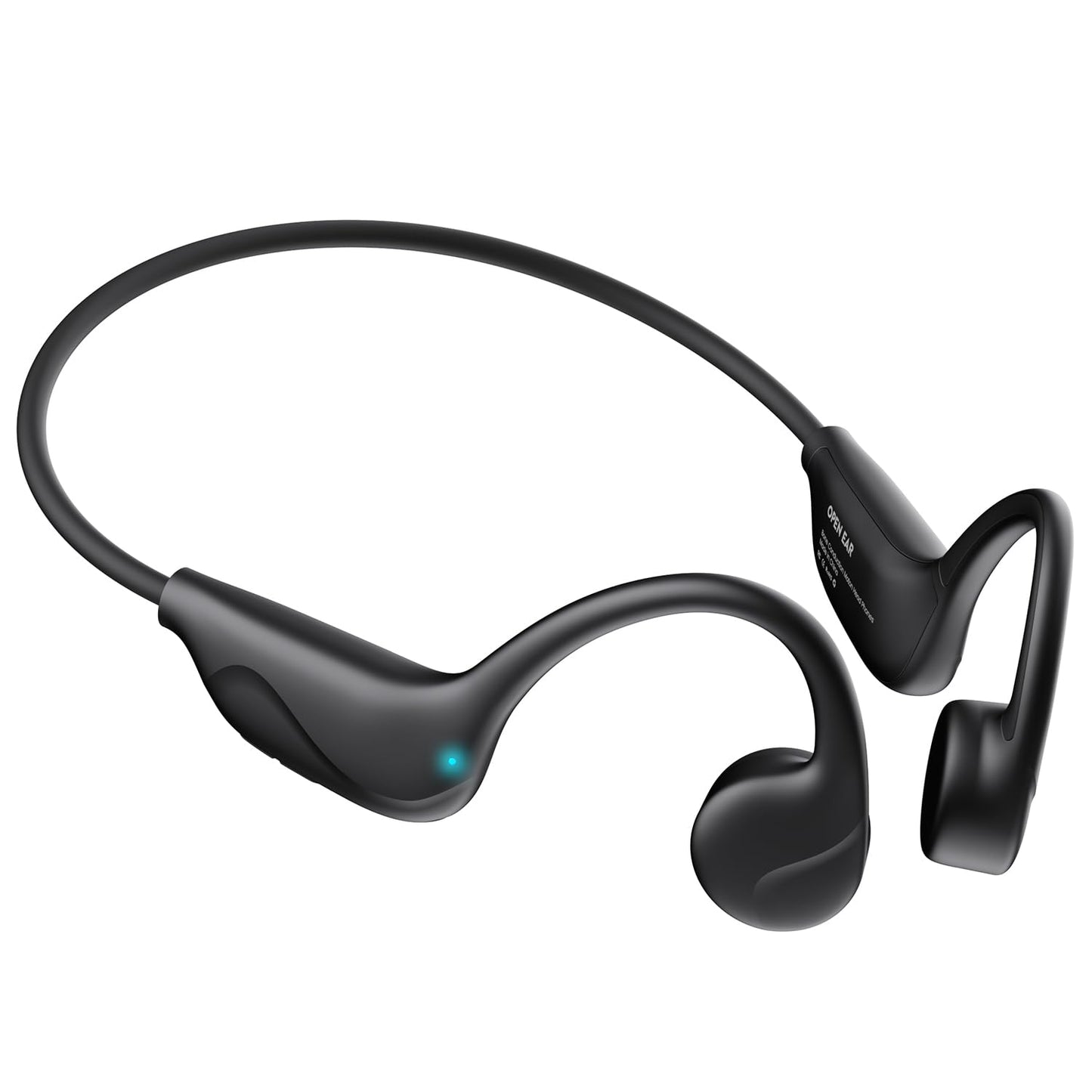 Bone Conduction Headphones,Bluetooth V6.0 Bone Conduction Earbuds with Mic,Open Ear Headphones 12Hrs Playtime,Wireless IPX5 Waterproof Sport Headphone
