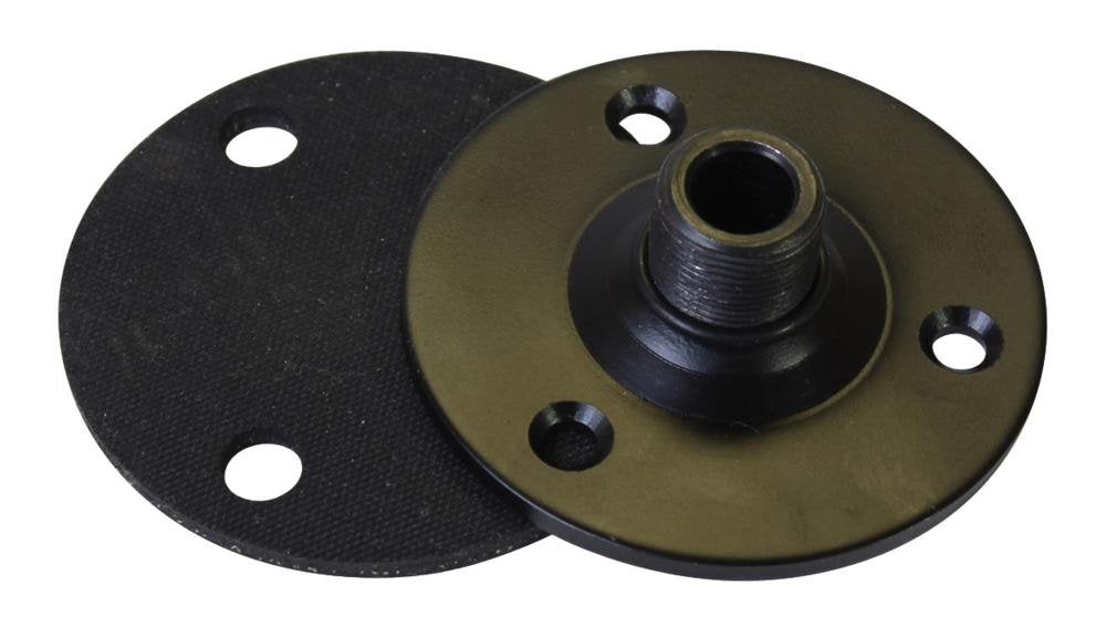 Microphone Mounting Flange - 5/8" - Black