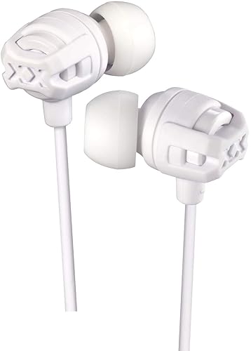JVC HAFX103MW Xtreme Xplosives Series Headphone with remote and Mic White (HAFX103W)