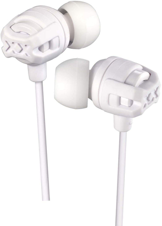 JVC HAFX103MW Xtreme Xplosives Series Headphone with remote and Mic White (HAFX103W)