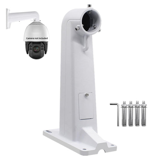 CTXSumTec Universal Security PTZ Camera Wall Mount Bracket,Aluminium Alloy Indoor/Outdoor Dome Ball Camera Mounting Bracket for CCTV Hikvision PTZ