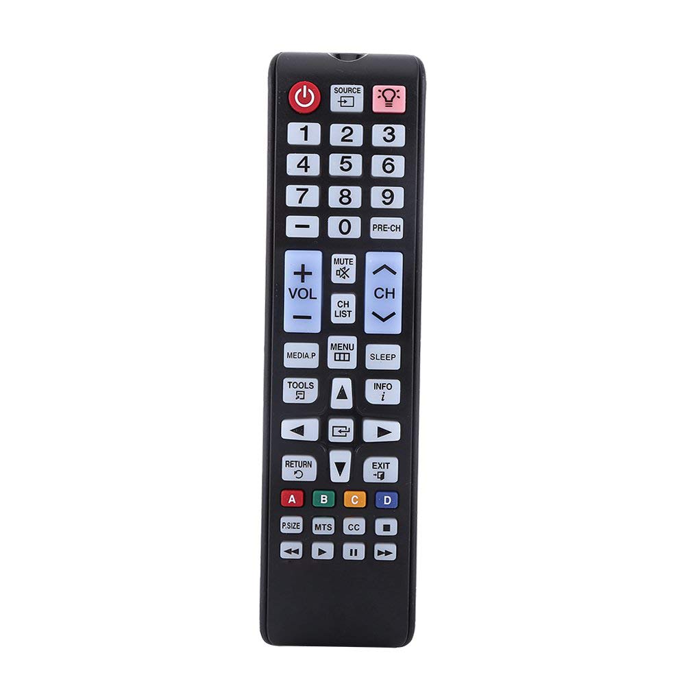 Replacement Remote Control for Samsung Smart TV UN19F4000AF UN22F5000AF UN55ES6150 UN65EH6050F UN65EH6000F PN51E550D1FXZA UN65EH6000FXZA