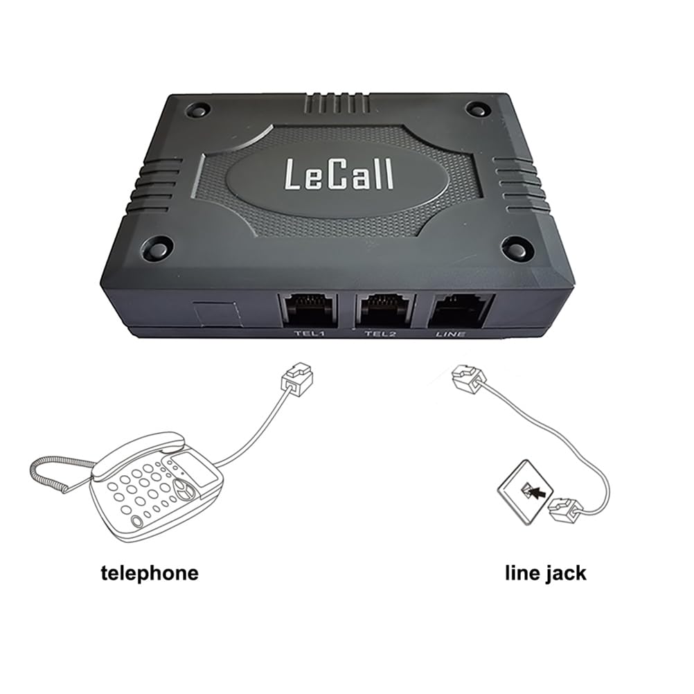 LeCall Hotline Auto Dialer Emergency Phone Dialer Speed Dialer Programmable TD105P