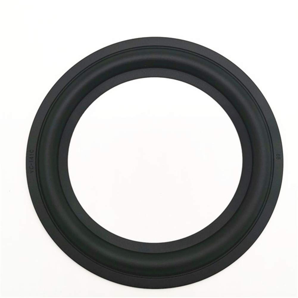 LinaLife 2pcs 8 inch 8" Speaker Foam Surround Repair Kit, 196mm Perforated Rubber Edge Rings Replacement Parts DIY Speaker Surround Repair Rubber Edge