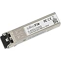 Mikrotik S-85DLC05D is a 1.25G SFP transceiver with a 850nm Dual LC connector, for up to 550 meter Multi Mode fiber