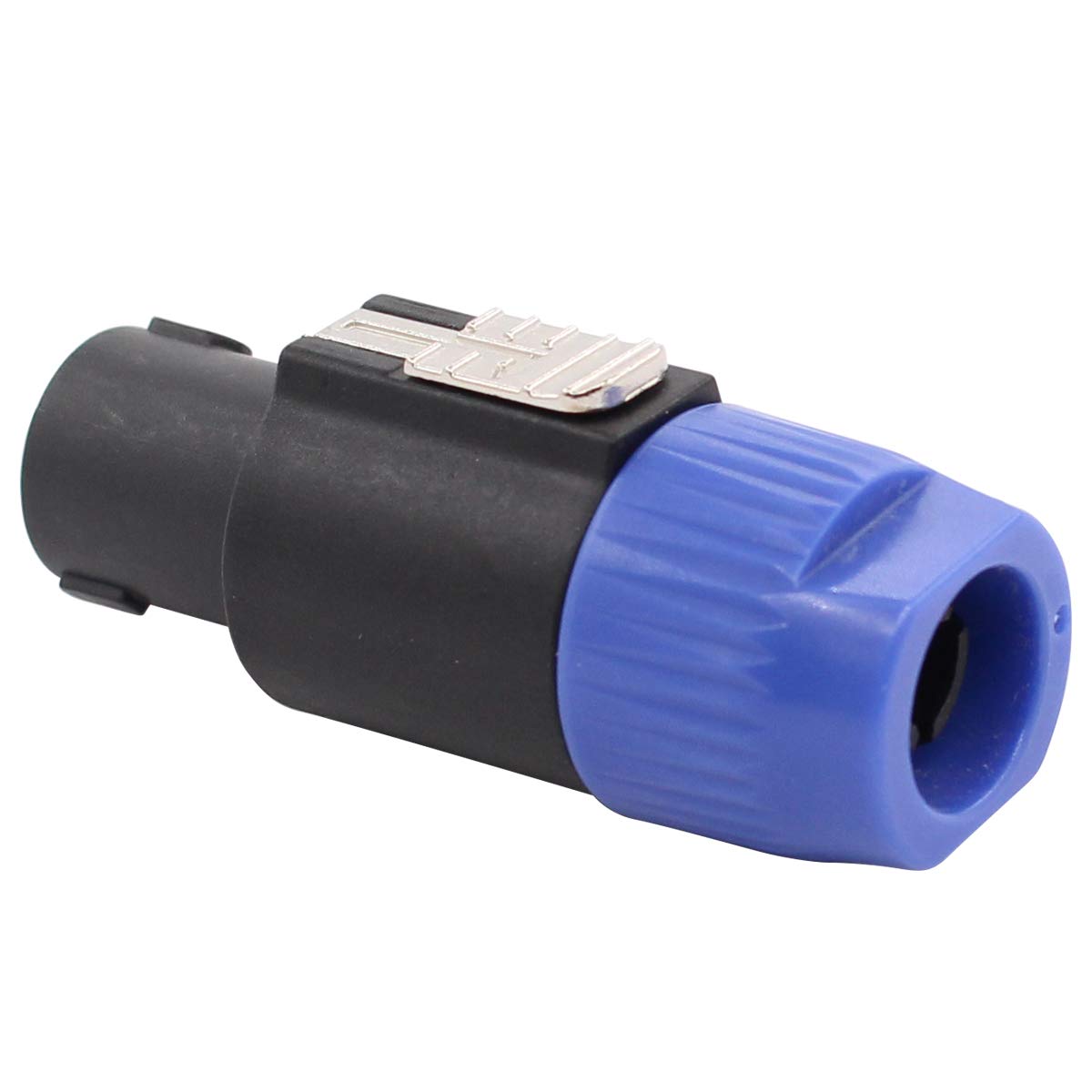 ApplianPar Speakon Cable Adapter Connectors 4 Pole Audio Speaker Plug Twist Lock and Round Panel Mount 4 Pin Female Socket for Neutrik Speakon NL2FC