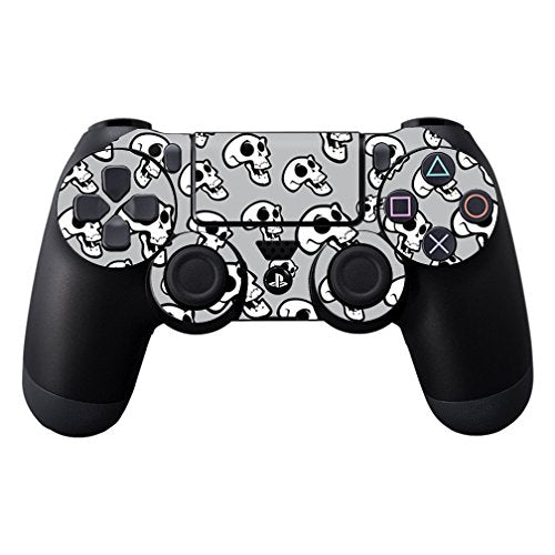 MightySkins Skin Compatible with Sony PS4 Controller - Laughing Skulls | Protective, Durable, and Unique Vinyl Decal wrap Cover | Easy to Apply