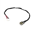 Zahara DC Power Jack Socket with Cable for ASUS X751L X751S X751SA X751M X751LX X751LAB X751M X751MA X751SJ X751LDV X550D 1417-008M000 25CM