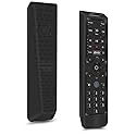 Silicone Protective Case for XFinity XR15 Voice Control Remote, Compatible Case Holder with Shock Bumper and Battery Cover - Black