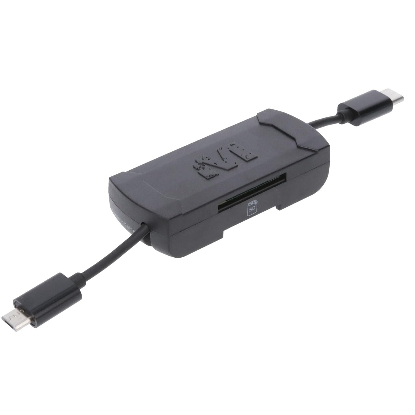 MUDDY 2-in-1 Memory Card Reader Micro USB & USBC On-The-Go Devices