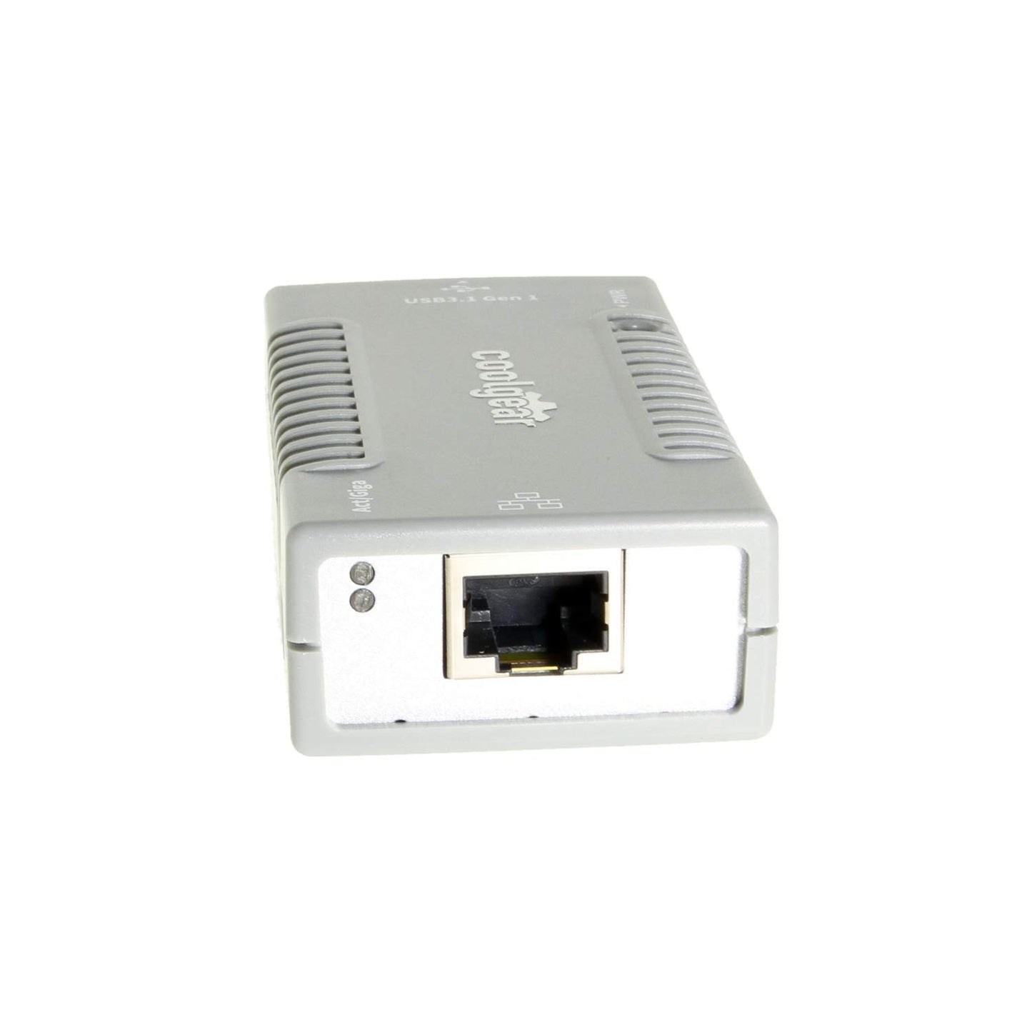 Coolgear Gigabit Ethernet USB3.1 Gen 1 Adapter w/4KVrms Isolation and Mounting Kit