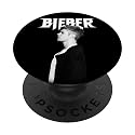 Justin Bieber Black PopSockets Standard PopGrip