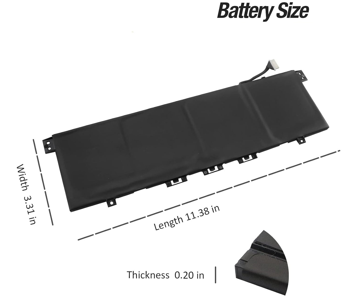 HP KC04XL 15.4V 53.2Wh 3454mAh Laptop Battery For HP Envy X360 13-AG 13-AH 13-AQ 13-AR 13-AG0001LA 13-AH0051WM 13-AQ1029TX 13-AR0501SA P/N: HSTNN-DB8P