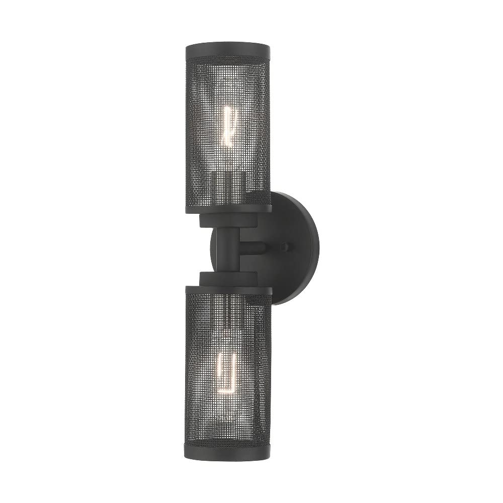 Livex Lighting 2 Light Brushed Nickel Wall Sconce