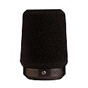 Shure A2WS Locking Microphone Windscreen - Reduces Unwanted Breath and Wind Noise, Black - Compatible with SM57 and 545 Series Mics (A2WS-BLK)