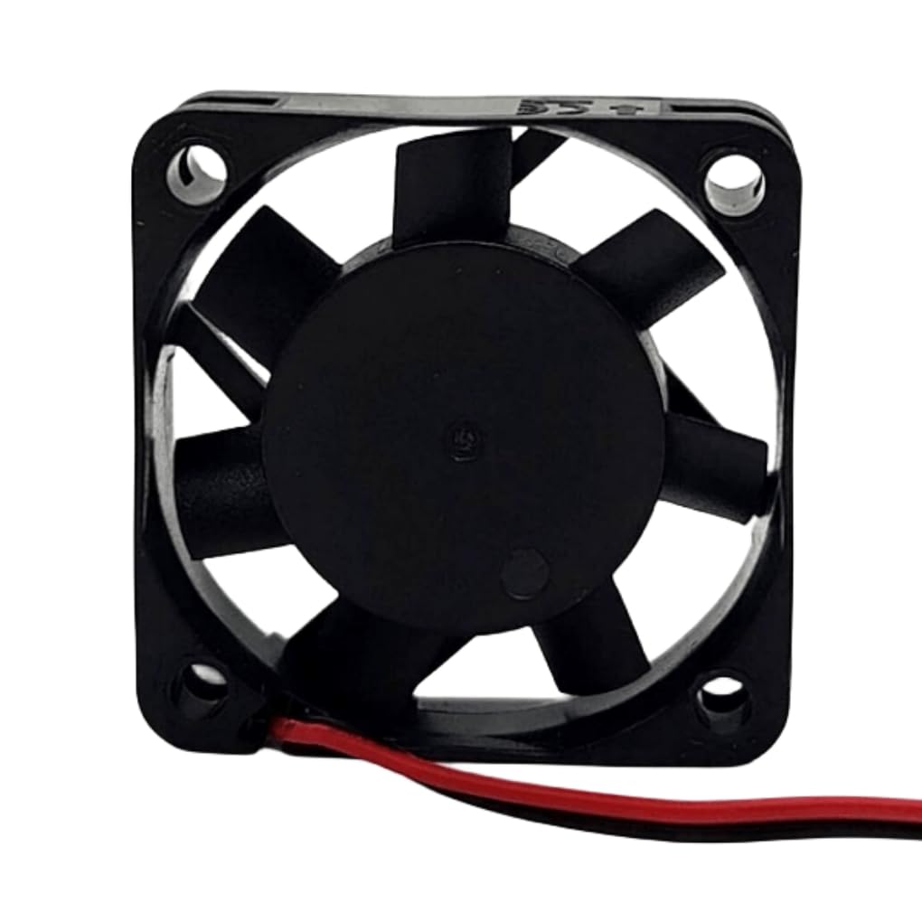 for MF40102VX-Q00U-A9D 24V 1.44W Fan - 4010 4CM 2-Wire Cooling Fan 40X40X10MM, Black