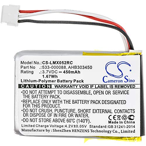 Cameron Sino Battery for Logitech 910-004362, 910-004374, M-RO052, MX Anywhere 2, MX Anywhere 3, MX Ergo, MX Master 3