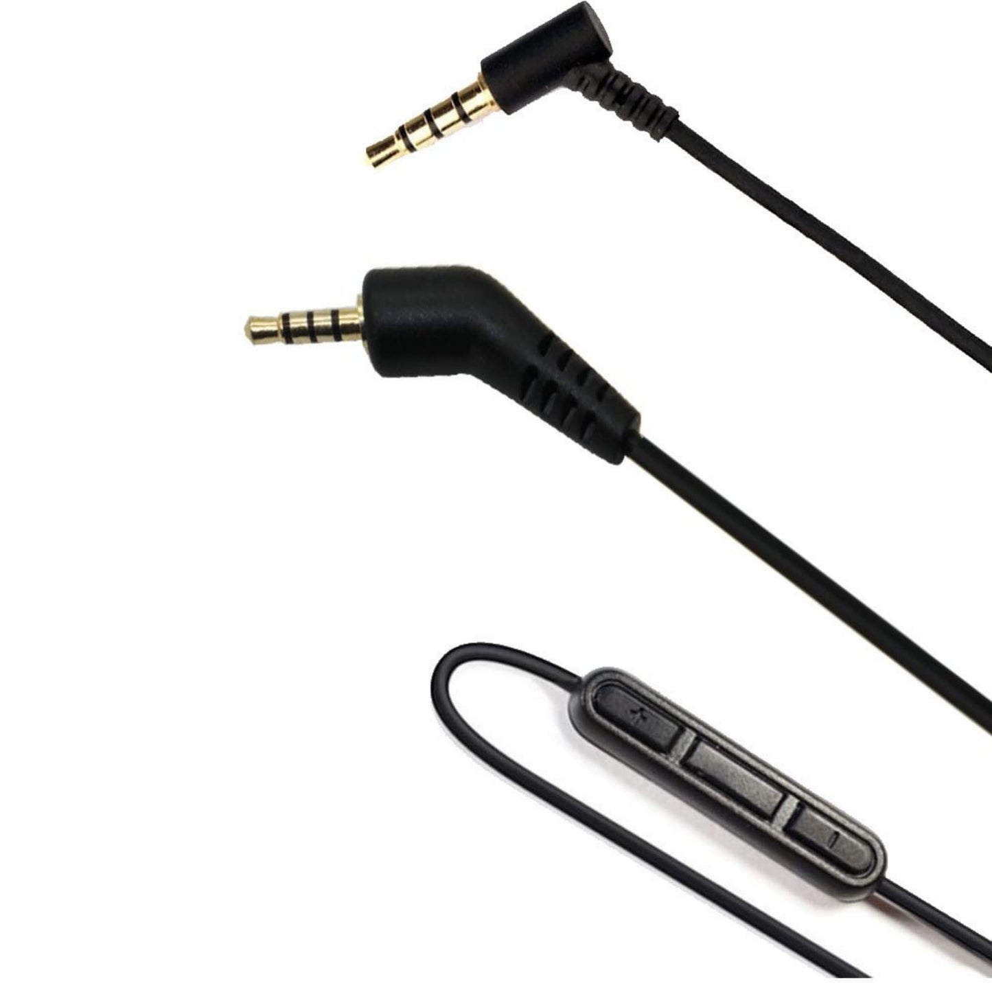 Sqrmekoko QC3 Replacement Inline Remote Microphone Extension Audio Cable Cord for Bose QuietComfort 3 QC 3 Headphones