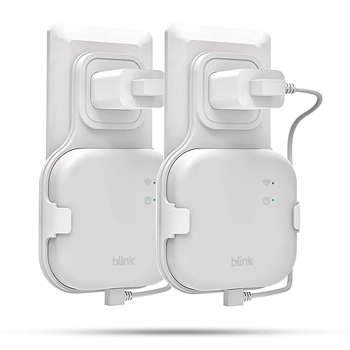 AutoSonic 2 Pack | All-new Outlet Mount for Blink Sync Module XR | Space-Saving Mounting Bracket Holder Compatible with Sync Module XR | Blink