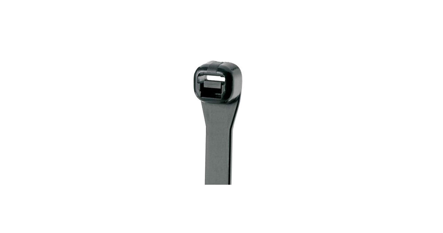 Panduit SG300S-C0 Super-Grip Cable Tie, Standard, Weather Resistant Nylon 6.6, 12.4-Inch Length, Black (100-Pack)