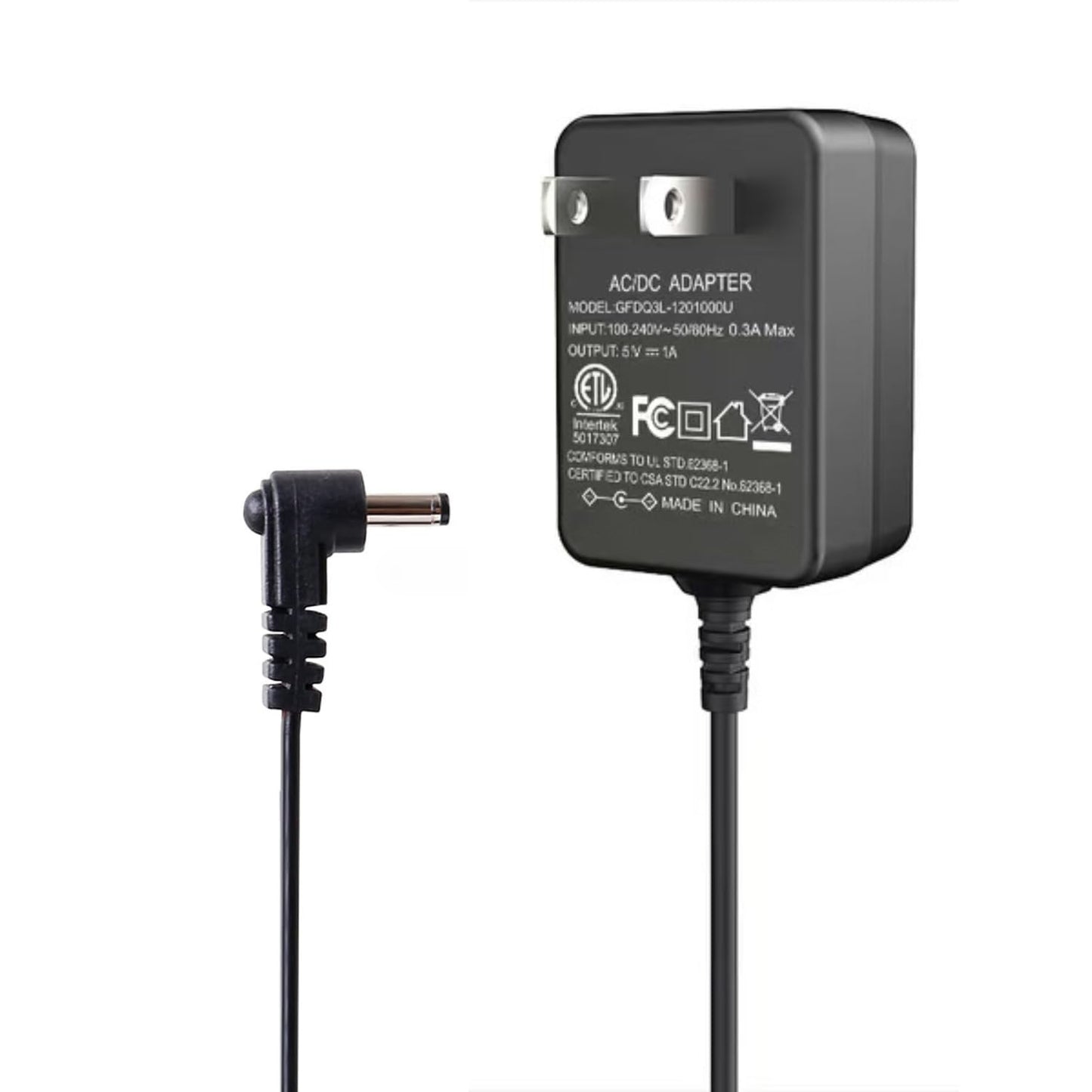 5V1A Power Adapter for SYNLETT Companion Pager SP30 only, 5ft Cord NOT Compatible with CMU and Motion Sensor
