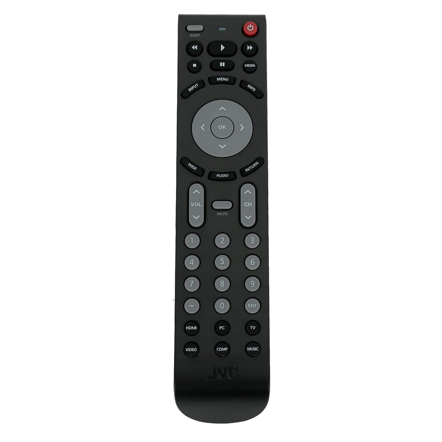 Beyution RMT-JR01 Replacement Remote Control Fit for JVC TV JLE47BC3001 JLE47BC3500 JLE42BC3500 JLC32BC3002 JLC37BC3002 JLC42BC3002 JLC47BC3002