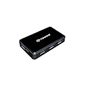 Transcend USB 3.0 4-Port Hub TS-HUB3K, Black