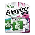 Energizer Power Plus Rechargeable AA Batteries (8 Pack), Double A Batteries