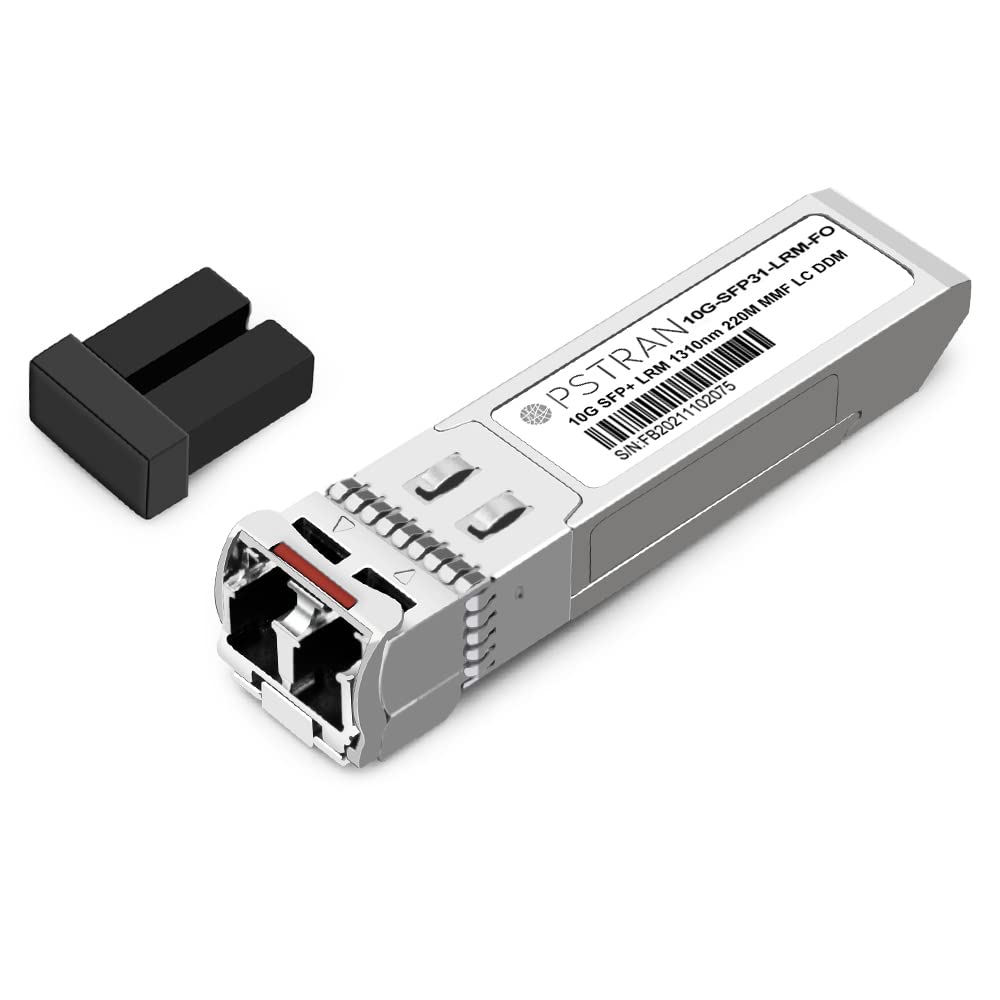 OPSTRAN 10GBASE-LRM SFP+ Optical Transceiver Module Compatible with Fortinet FS-TRAN-SFP+LRM FN-TRAN-SFP+LRM 10G SFP+ 1310nm 220m DDM Duplex LC MMF