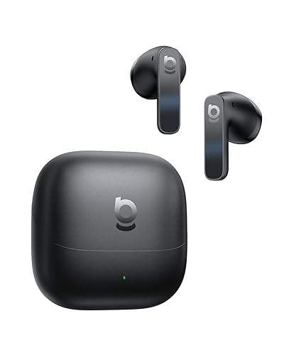 Baseus BS1 NC Semi-in-Ear Noise Cancelling Earbuds with Adaptive Hybrid ANC, No Ear Pressure, Hi-Res Audio (LDAC), 40H Playtime, 4g Ultra-Lightweight…