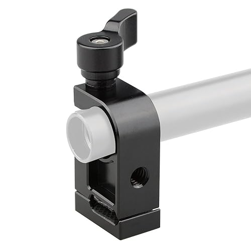 CAMVATE Monitor Mount with Ball Head and 25mm Rod Clamp for DJI Ronin-M, Black Knob