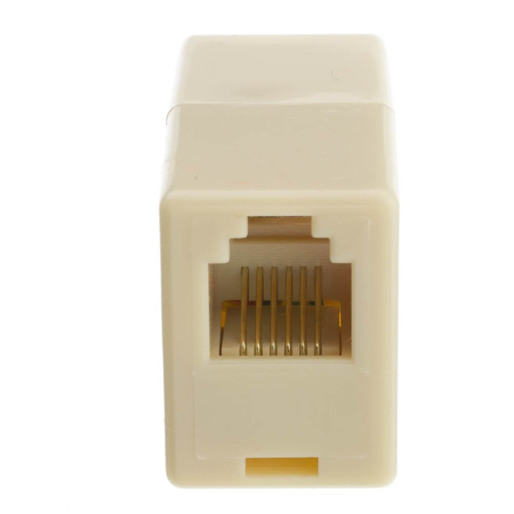 CableWholesale Inline Telephone Coupler (Voice), RJ12, 6P/6C