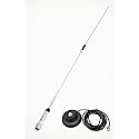 Mobile Radios Antenna 38 inch with Heavy Duty Magnetic Mount VHF/UHF (144/430MHz) Mobile/Car Radio Antenna 770R