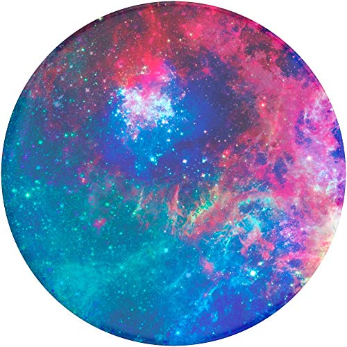 PopSockets: PopGrip Basic - Expanding Stand and Grip for Smartphones and Tablets [Top Not Swappable] - Nebula Ocean