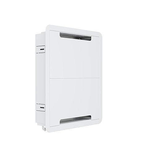 ECHOGEAR 17" in Wall TV Media Box - Recessed TV Outlet Network Enclosure - Works w/Wired & Wireless Samsung Connect Box, Apple TV, Roku, Fire TV Stick