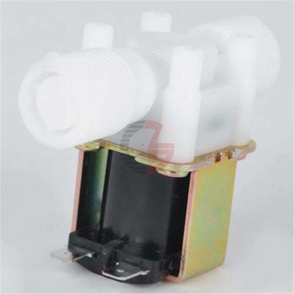 1/2" N/C Magnetic Electric Solenoid Valve Water Air Inlet Flow Switch DC 12V