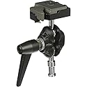 Manfrotto 155RC Tilt-Top Head With Quick Plate (Black)