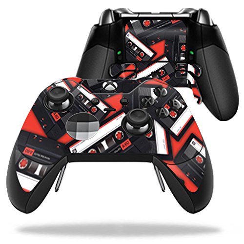 MightySkins Skin Compatible with Microsoft Xbox One Elite Controller - Mixtape | Protective, Durable, and Unique Vinyl Decal wrap Cover | Easy