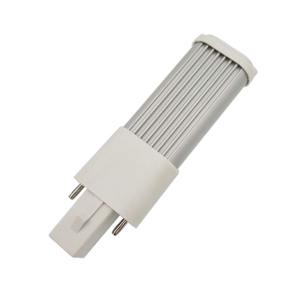 E-Simpo 3W G23 LED Bulb 2-Pin PL Retrofit Lamp CFL 5W 7W Replacement 180° View Angle PL Horizontal Recessed Down Light Bulb 85-135V AC(Need Bypass