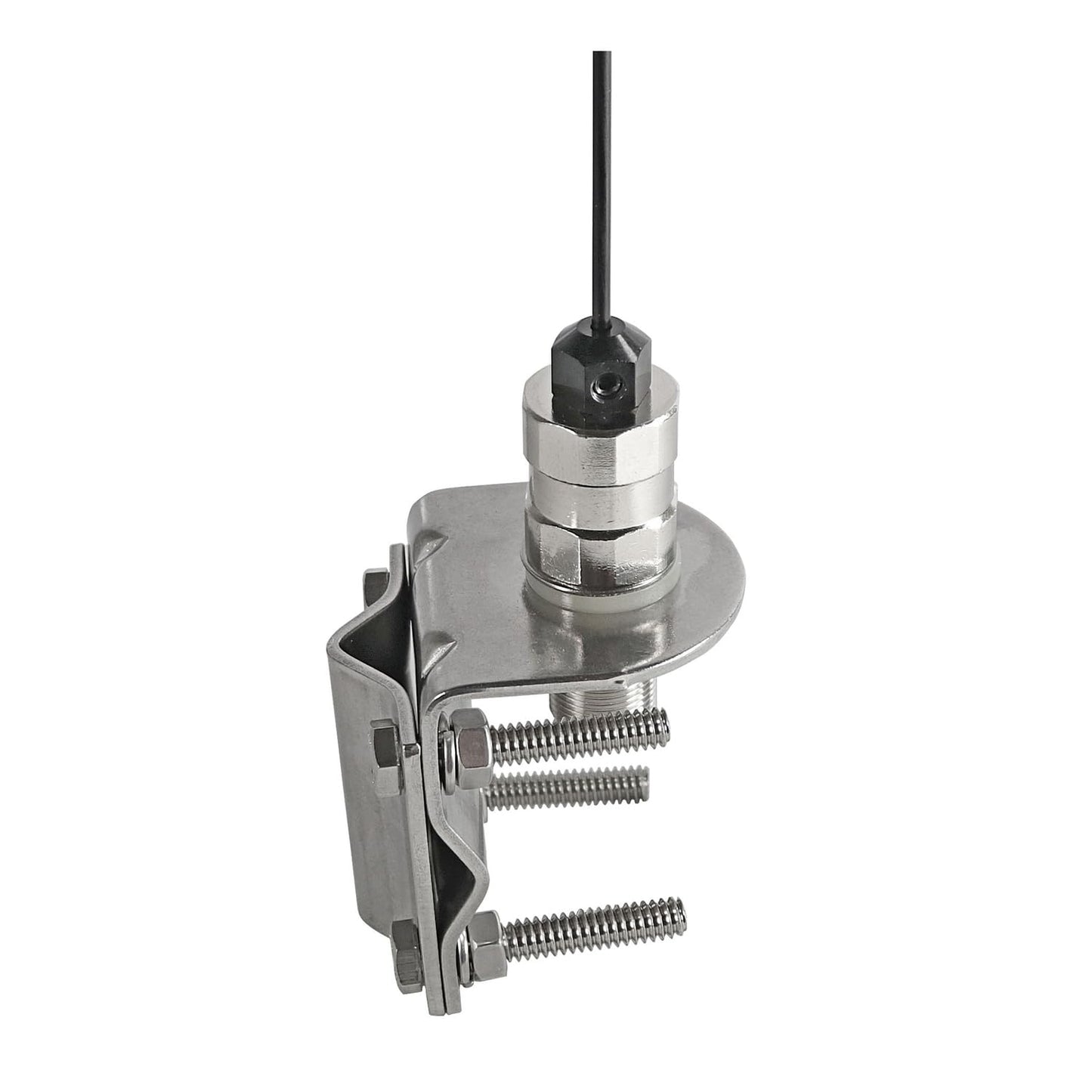 Tram® 140 to 170 MHz VHF/430 to 450 MHz UHF 17-1/4-In. Tall Pre-Tuned Dual-Band Amateur Antenna with Stainless Steel Mirror Mount