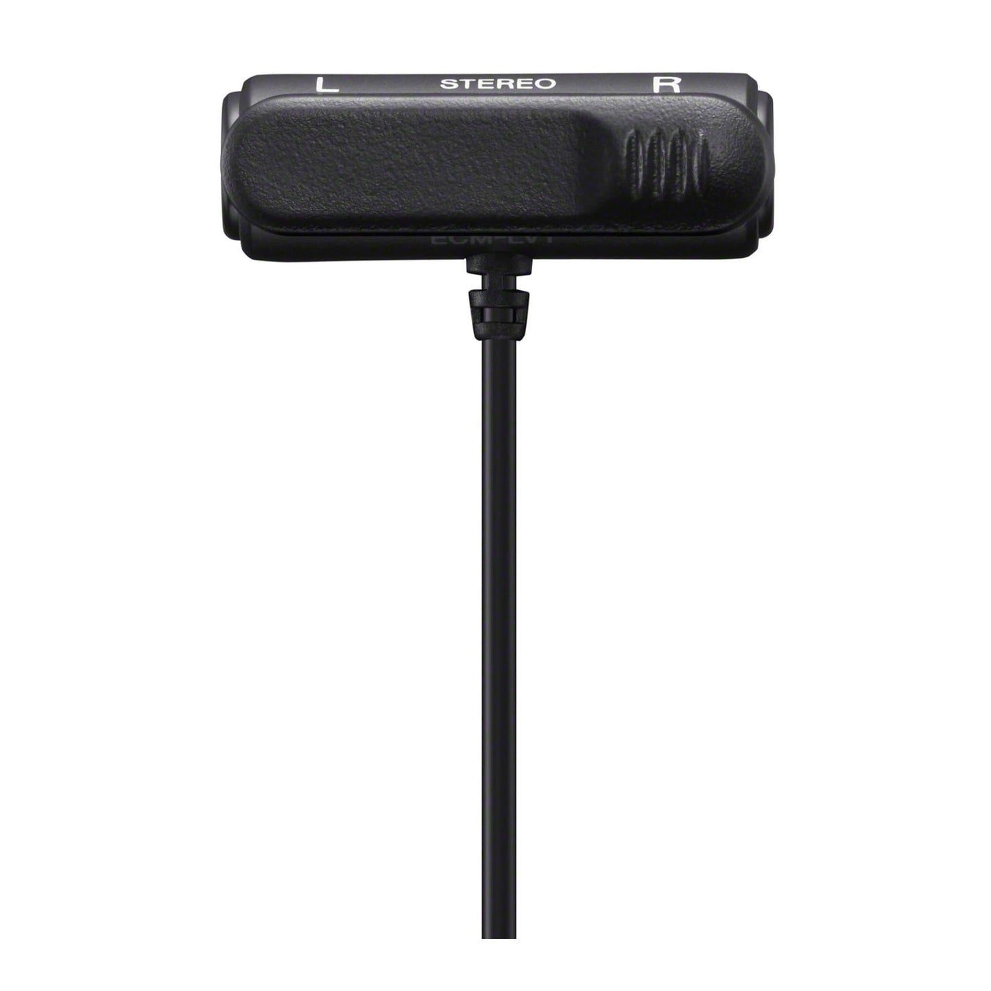 Sony Compact Stereo Lavalier Microphone ECMLV1,Black, Small