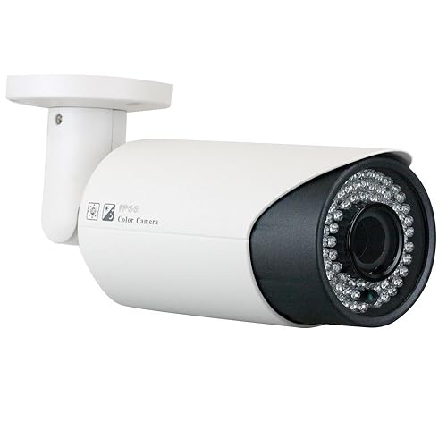 BW® IR Night Vision Waterproof Bullet Outdoor Security Camera - 1200TVL CMOS 2.8~12mm Varifocal Zoom Lens