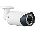BW® IR Night Vision Waterproof Bullet Outdoor Security Camera - 1200TVL CMOS 2.8~12mm Varifocal Zoom Lens