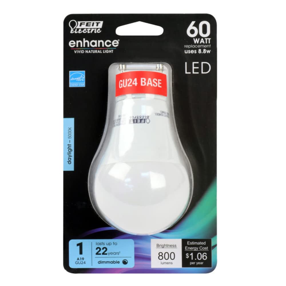 Feit Electric LED A19 GU24 DL 60W