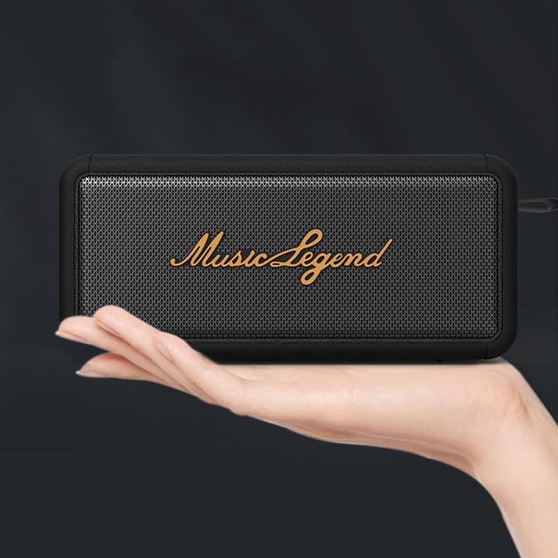 KATPOSIN Portable Bluetooth Speaker, IPX6 Waterproof, TWS, 30W Speakers, Bluetooth 5.3, with MIC Support for Call Function, TF/USB/AUX Playback