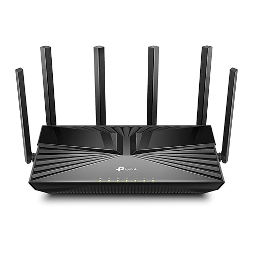 TP-Link Archer AX5400 Pro Dual-Band Wi-Fi 6 Router - Black, Gigabit WiFi for 8K Streaming, TP-Link HomeShield