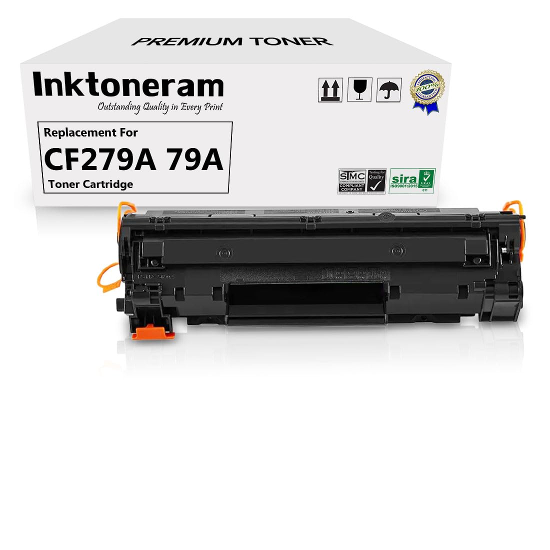 Inktoneram Compatible Toner Cartridge Replacement for HP CF279A 79A LaserJet Pro M12a M12w MFP M26a MFP M26nw (Black)
