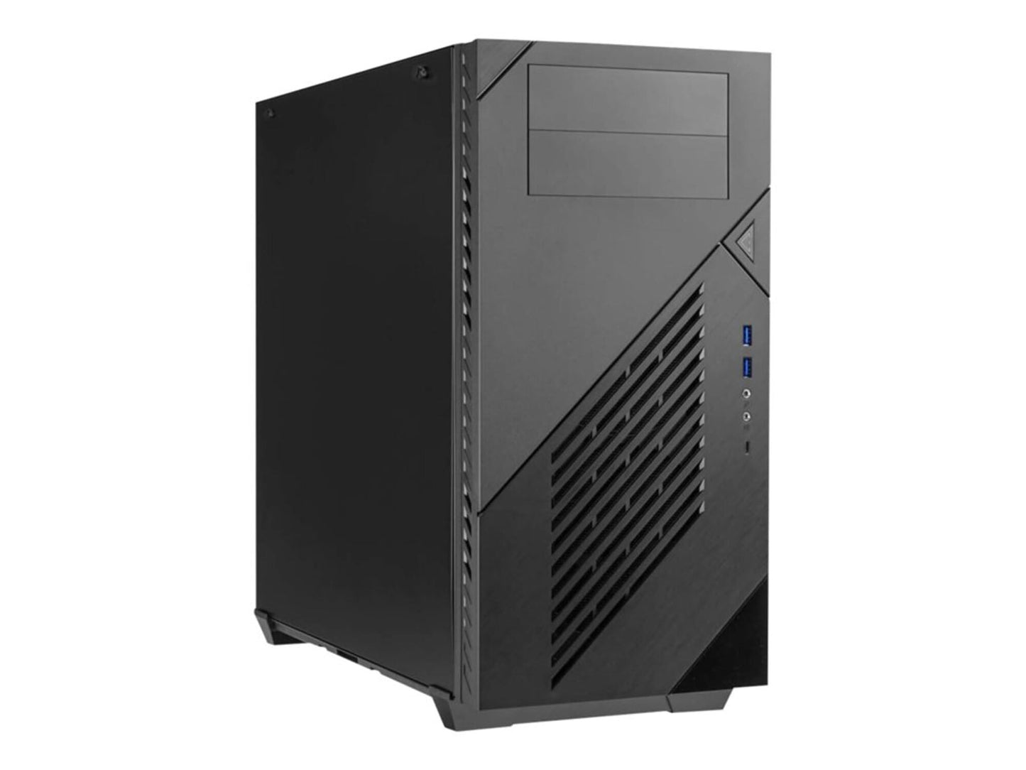 In-Win PE715 GPU Workstation ATX/CEB Mid Tower Case (Black)